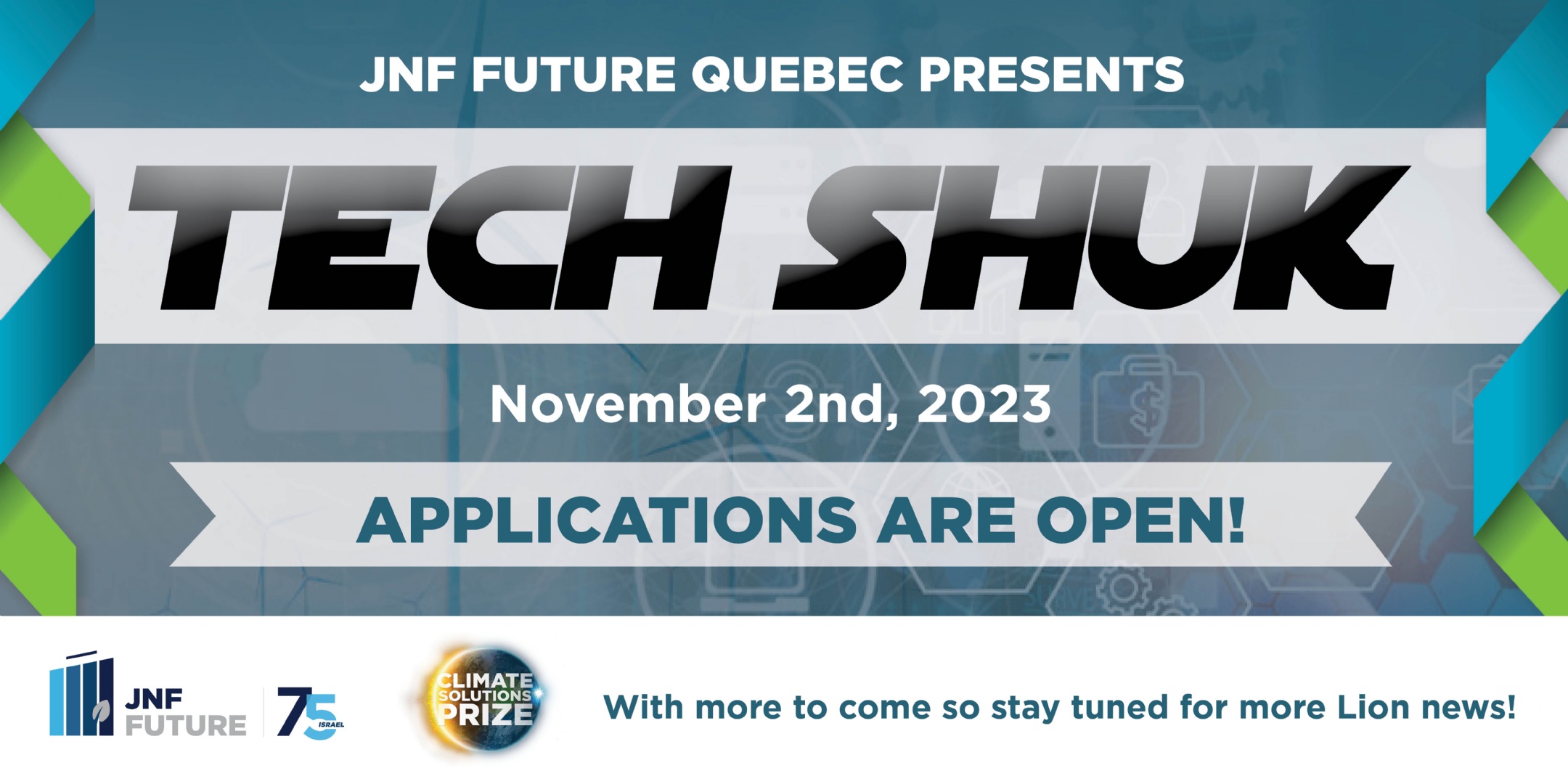 Tech Shuk 2023 Applications Open! Tech Shuk 2023 Applications Open!